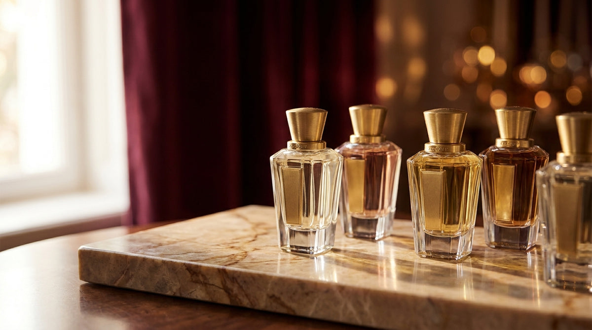 Xerjoff luxury Italian perfume bottles