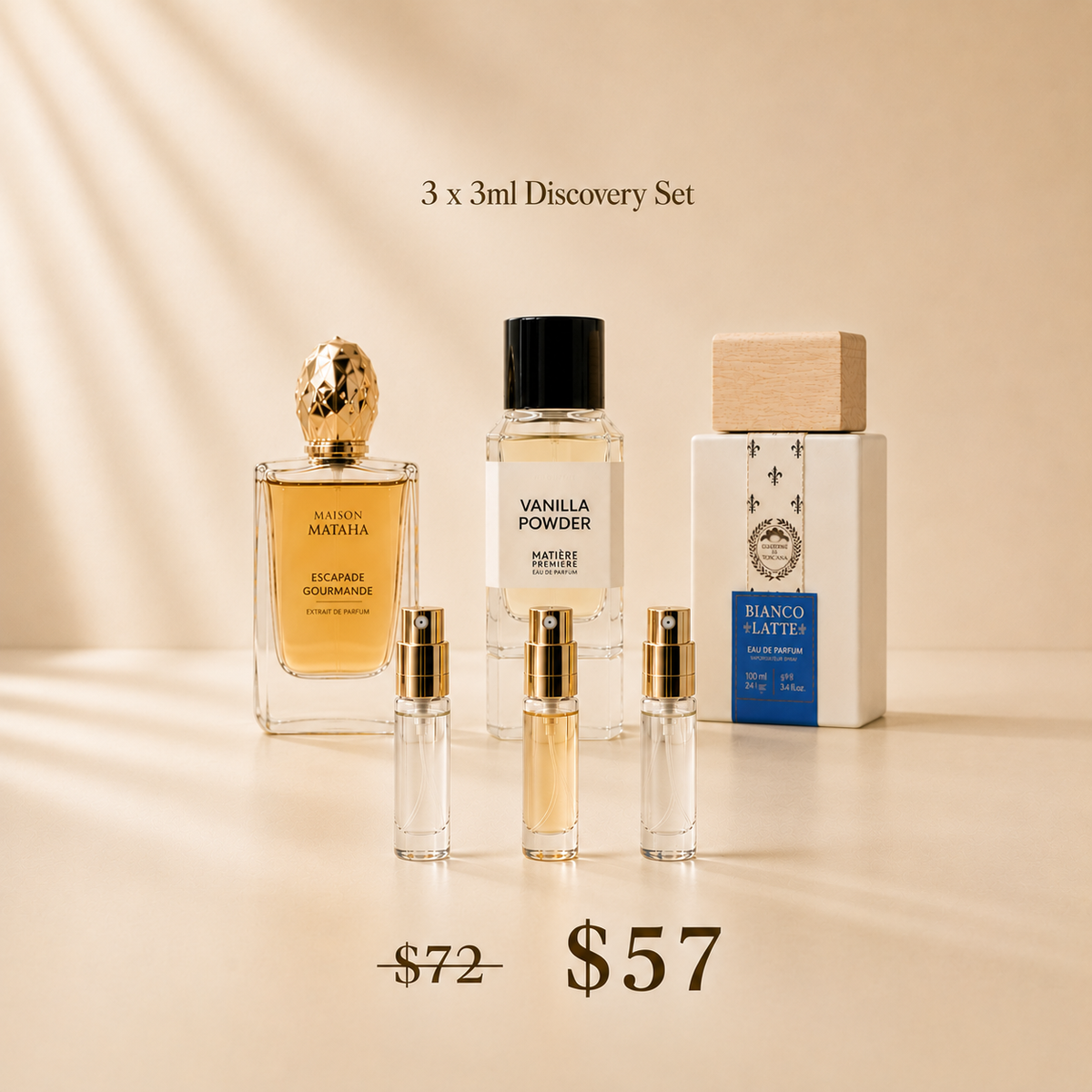 Gourmand 3ml Discovery Set