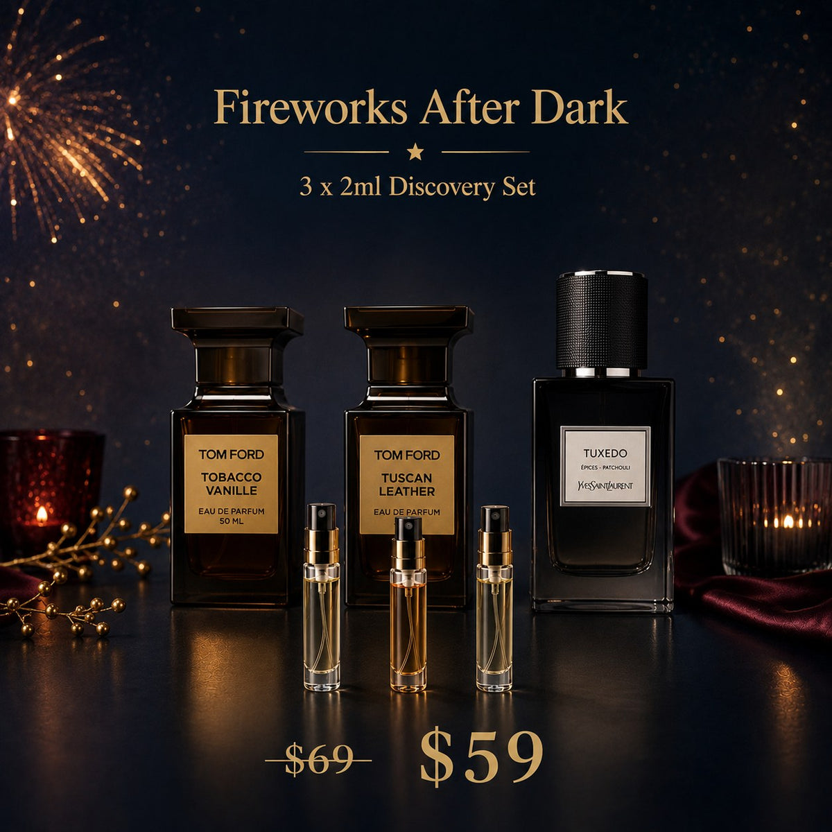 Fireworks After Dark 2ml Discovery Set