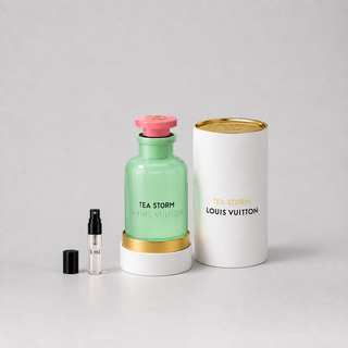 Louis Vuitton Tea Storm 1 ml sample spray with bottle and box