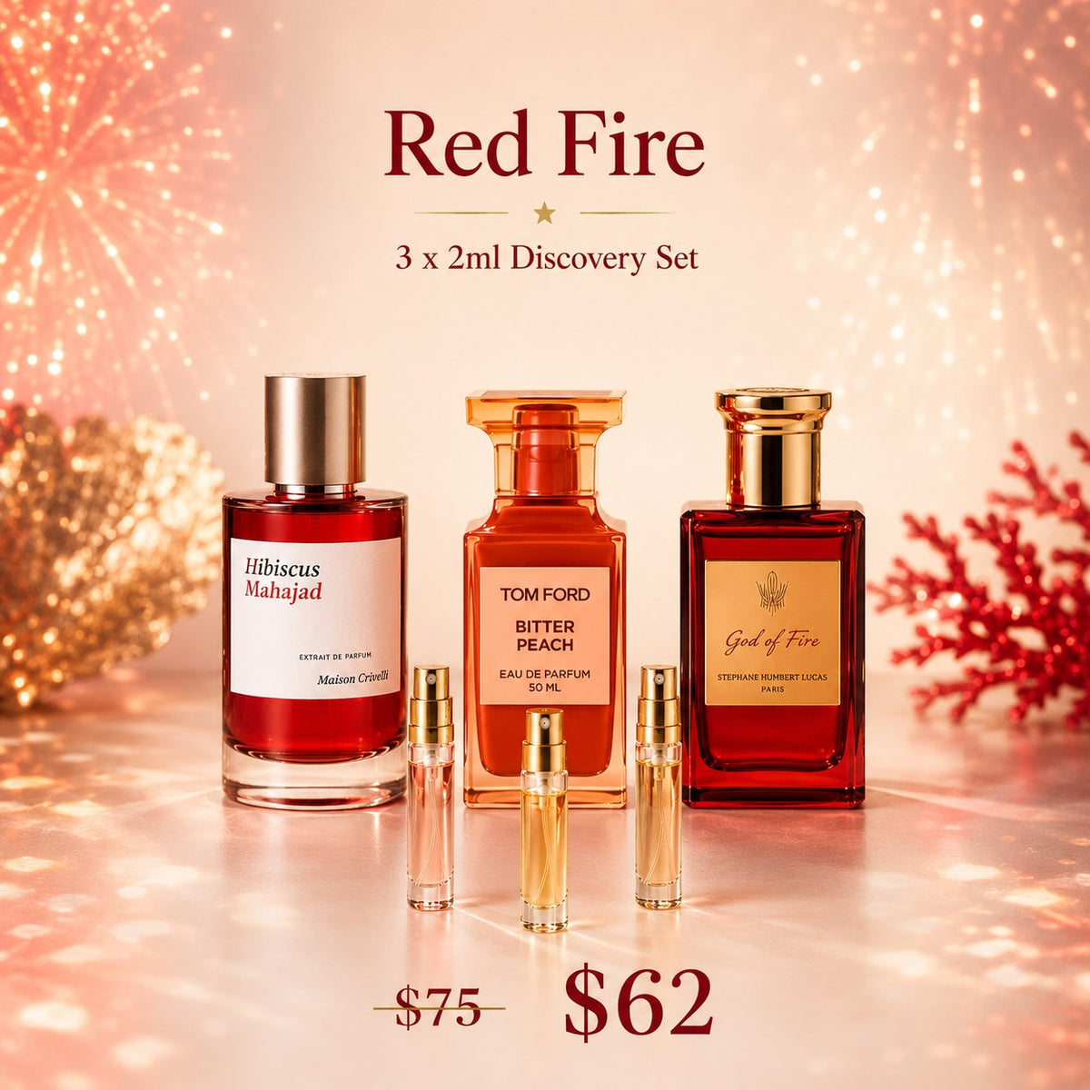Red Fire 2ml Discovery Set