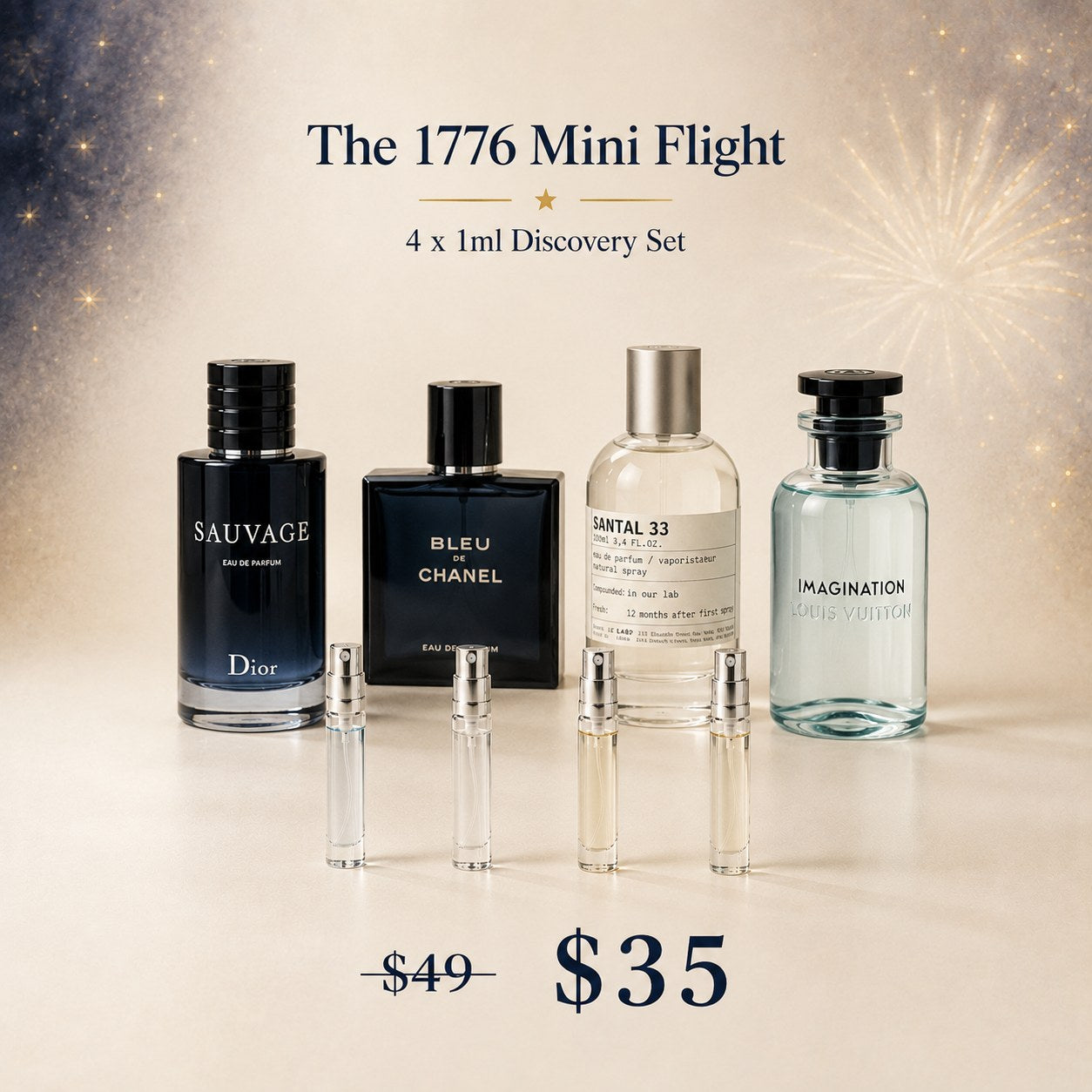 The 1776 Mini Flight 1ml Discovery Set